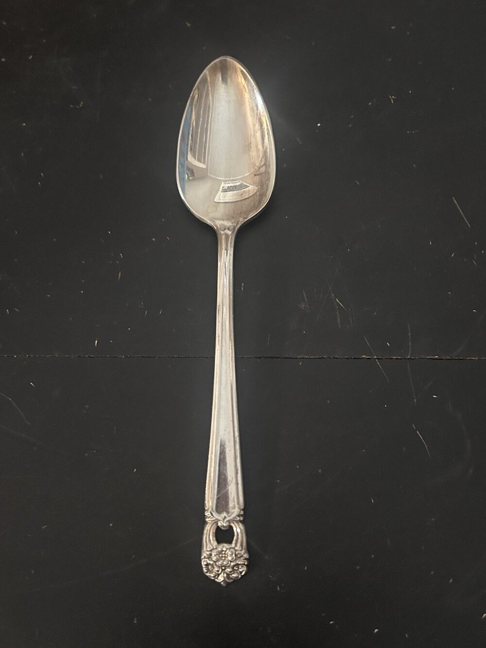 1847 Rogers Bros Eternally Yours Silverplate Serving Spoon Vintage 1941
